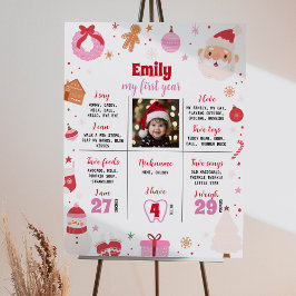 Oh Whatおもしろい最初の誕生日マイルストーンのポスター ポスター