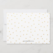 Oh Whatおもしろい最初の誕生日写真パーティー 招待状 (裏面)