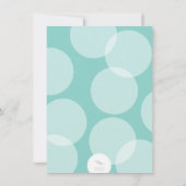 Oh Whatおもしろい紙吹雪子供の誕生日パーティー招待状 招待状 (裏面)