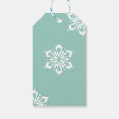 Oh Whatおもしろい雪だるま誕生日 ギフトタグ (裏面)