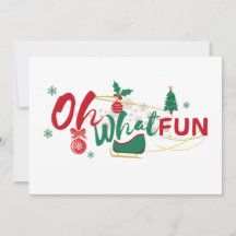 Oh Whatおもしろい – クリスマスグリーティングカード