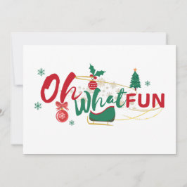 Oh Whatおもしろい – クリスマスグリーティングカード シーズンカード