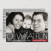 Oh Whatおもしろい – ホリデーカード (正面/裏面)