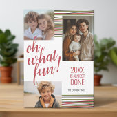 Oh Whatおもしろい- 20XXはほぼ完了 – 赤3枚の写真 シーズンカード