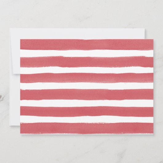 Oh WhatおもしろいTo One Photoアメリカ第1誕生日パーティー 招待状 (裏面)