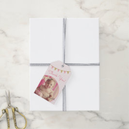 Oh Whatおもしろいto ONE Pink & 金ゴールドありがとう ギフトタグ