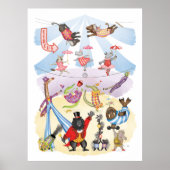 Oh what a circus! art print poster ポスター (正面)
