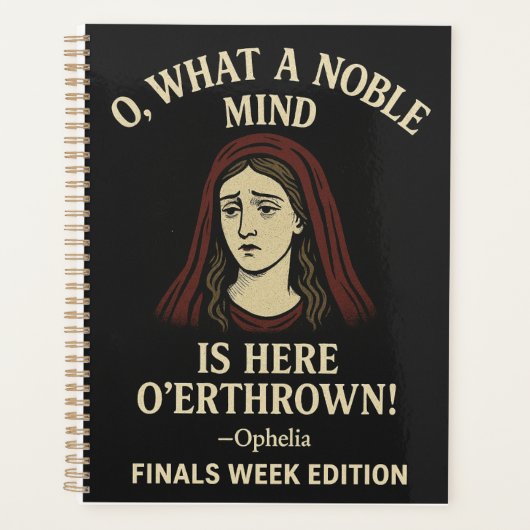 Oh what a noble mind... プランナー手帳 (正面)