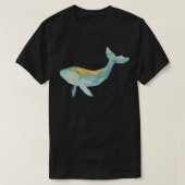 Oh what a whale tシャツ (デザイン正面)