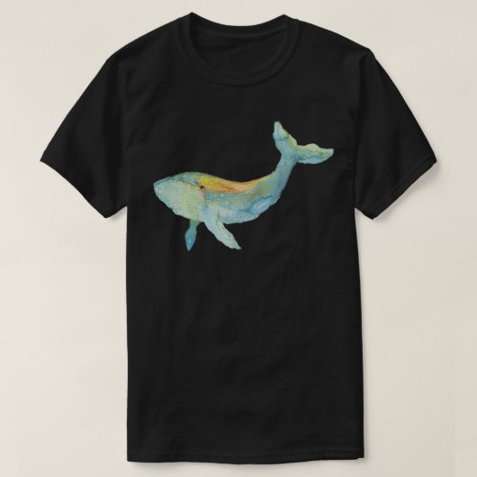 Oh what a whale tシャツ (デザイン正面)