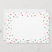 Oh What Fun 6 Photo Collage Christmas Holiday Card シーズンカード (裏面)