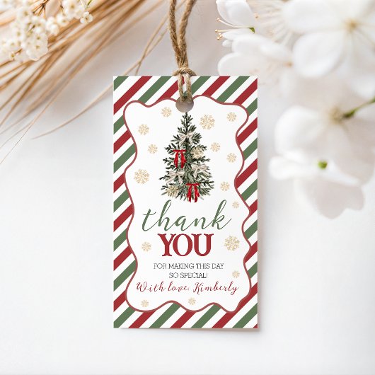 Oh What Fun Birthday Favor Tag ギフトタグ