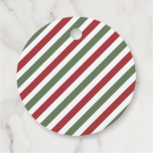 Oh What Fun Birthday Favor Tag フェイバータグ (裏面)