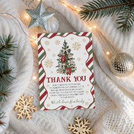 Oh What Fun Birthday Thank You Card 招待状