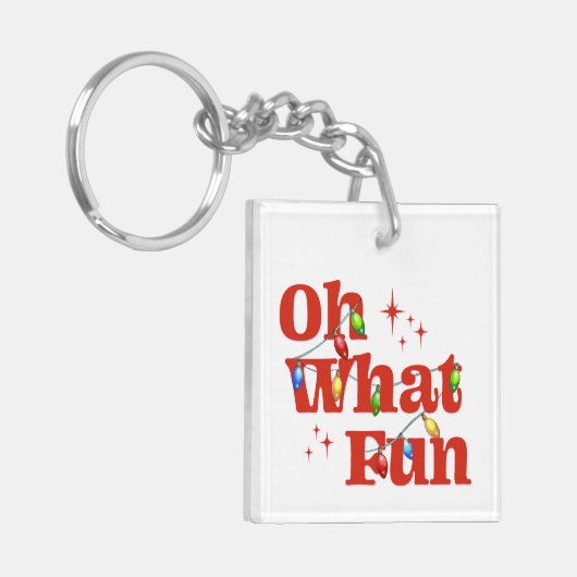 Oh What Fun Christmas  キーホルダー (正面左)