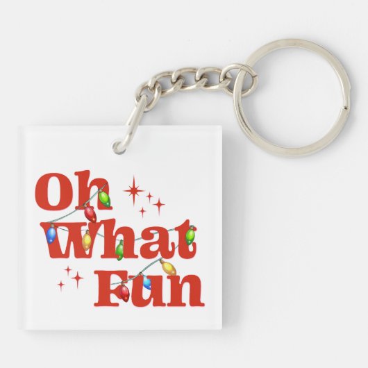 Oh What Fun Christmas  キーホルダー (裏面)