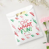 Oh What Fun Christmas  フェイバーバッグ (封をした状態)
