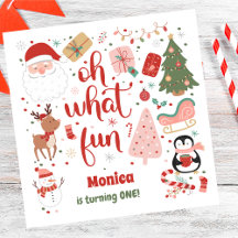 Oh what fun christmas birthday