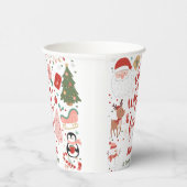 Oh what fun christmas birthday 紙コップ (右)
