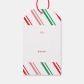 Oh What Fun Christmas Gift Tag ギフトタグ (裏面)