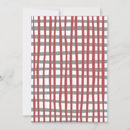 Oh What Fun Christmas holiday Party 招待状 (裏面)