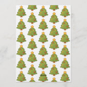 Oh what fun christmas kids birthday 招待状 (裏面)