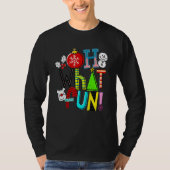 Oh What Fun Christmas Shirt With Wreath And Tree Tシャツ (正面)