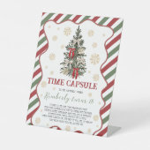 Oh What Fun Christmas Time Capsule Sign 台座サイン (正面)