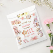 Oh What Fun Gingerbread 1st Birthday フェイバーバッグ (封をした状態)