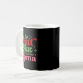 Oh What Fun It Is To Be Mama Christmas Family  コーヒーマグカップ (正面左)