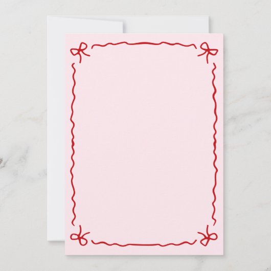 Oh What Fun It Is To Be One Christmas 1st Birthday 招待状 (裏面)