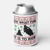 Oh What Fun It Is To Ride Motorcycle Dirt Bike 缶クーラー (缶正面)