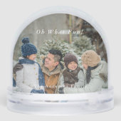 Oh What Fun Personalized Family Photo Christmas (裏面)