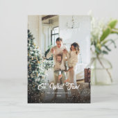 Oh, What Fun Photo Christmas シーズンカード (スタンド正面)