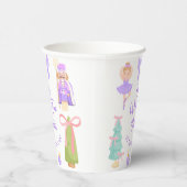 Oh What Fun Purple Nutcracker Birthday 紙コップ (右)