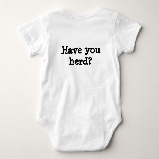 Ohana牧場Babywear ベビーボディスーツ (裏面)