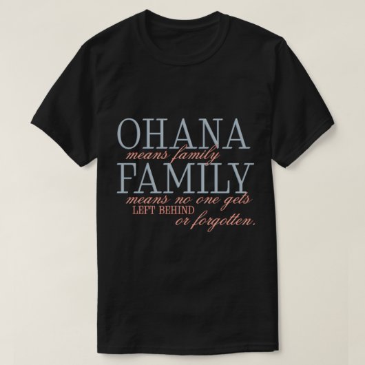 Ohana Classic T-Shirt Tシャツ (デザイン正面)