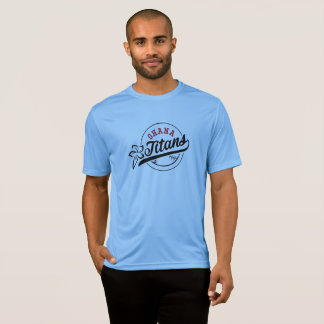 Ohana Titansメンズスポーツテック競技者Tシャツ Tシャツ