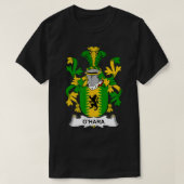 O'Hara Coat of Arms  Family Crest  Tシャツ (デザイン正面)