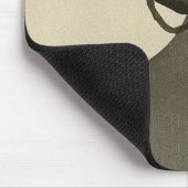 Ohara Kosonのヴィンテージによる夜のプラム花 マウスパッド (コーナー)