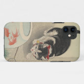 Ohara Koson著金魚の猫そしてボール Case-Mate iPhoneケース (裏面(横))