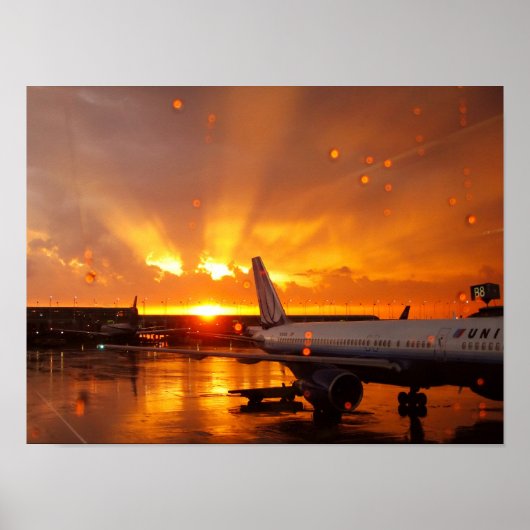 O'Hare Sunset Poster ポスター (正面)
