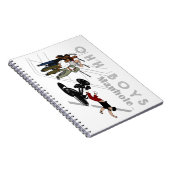 OHH BOYS – 自転車に乗った男がマンホールを襲うケースメイトiP ノートブック (右側)