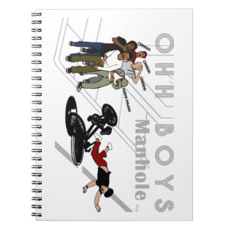 OHH BOYS – 自転車に乗った男がマンホールを襲うケースメイトiP ノートブック