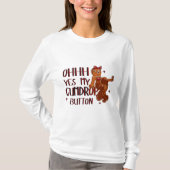 Ohhhh, Yes! My Gumdrop Button – Sassy Gingerbread Tシャツ (正面)
