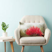 Ohia Lehuaの花の枕 ランバークッション (椅子)