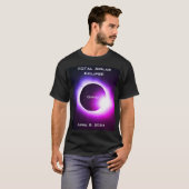 OHIOトータル太陽のエクリプス2024年4月8日 Tシャツ (正面フル)