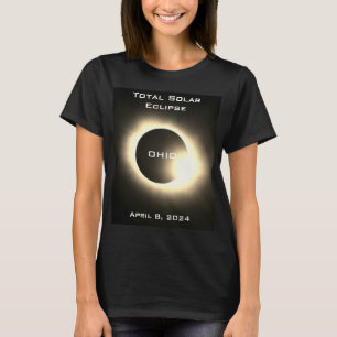 OHIOトータル太陽のエクリプス2024年4月8日 Tシャツ