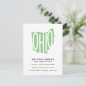 OHIO新しいアドレスを移動したNew Home ポストカード (スタンド正面)
