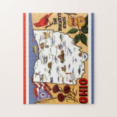 Ohio Buckeye State 11x14 Postcard Jigsaw Puzzle ジグソーパズル (縦)